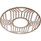 Ekena Millwork Empire Wood Fretwork Pierced Ceiling Medallion, Walnut, 32"OD x 11 3/4"ID x 1/4"T CMWP32X32X0250EPWA - alternate 3